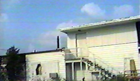 Vista Drive-In Theatre -  Rear Of Ticket Booth From Joni (newer photo)